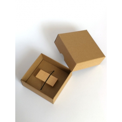 Pudełko z gumką na pendrive.